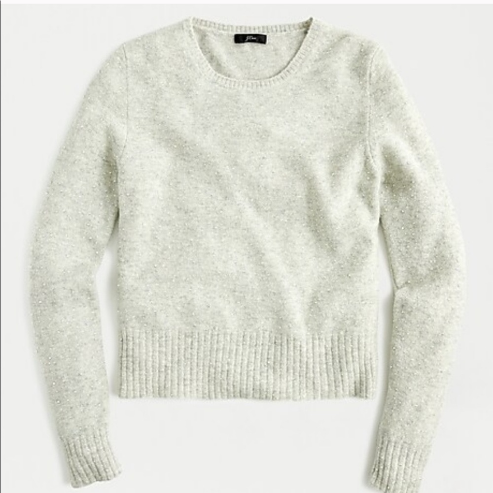 NWT J. Crew Gemstone Sweater in Supersoft Yarn